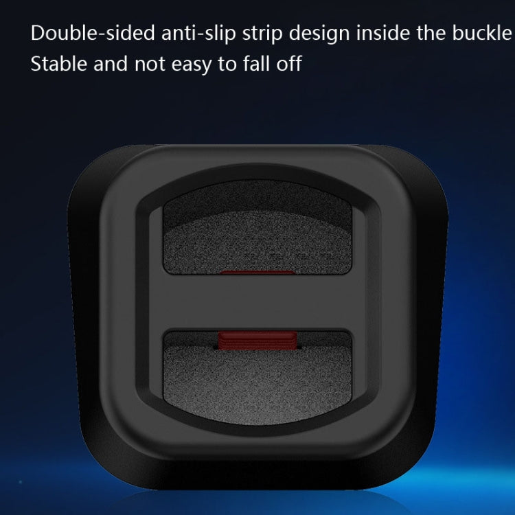 5 PCS Car Phone Holder Base Universal Car Air Outlet Clip Bracket Base, Colour: Silver Reflective - Car Holders by PMC TechLife | Online Shopping South Africa | PMC TechLife