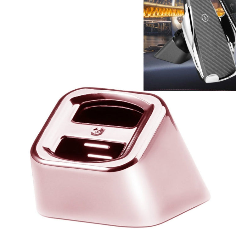 5 PCS Car Phone Holder Base Universal Car Air Outlet Clip Bracket Base, Colour: Rose Gold Reflective - Car Holders by PMC TechLife | Online Shopping South Africa | PMC TechLife