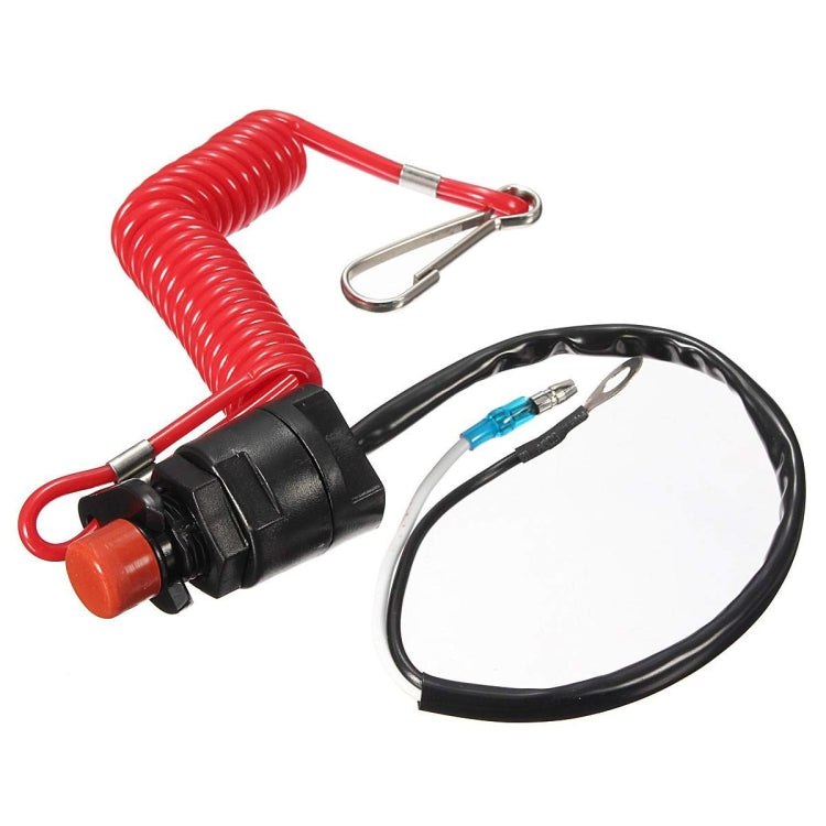 Universal Boat Outboard Engine Motor Kill Stop Switch Safety Tether Lanyard Motorcycle Switches - Electrical System by PMC TechLife | Online Shopping South Africa | PMC TechLife