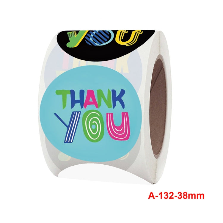 3 PCS Thank You Sticker 8 Kinds Of Pictures Wedding Party Decoration Supplies Label 38 mm/1.5 inch(A-132-38mm) - Sticker & Tags by PMC TechLife | Online Shopping South Africa | PMC TechLife | Buy Now Pay Later Mobicred