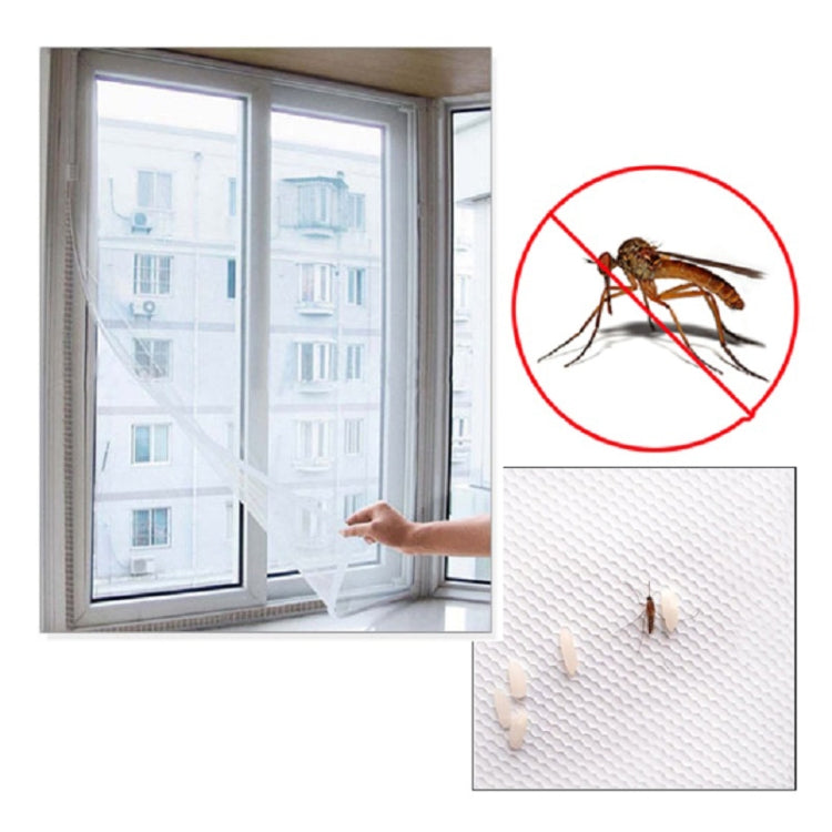 DIY Fly Mosquito Bug Mesh Window Screen Self-adhesive Anti-mosquito Net���13X15cm) - Other by PMC TechLife | Online Shopping South Africa | PMC TechLife