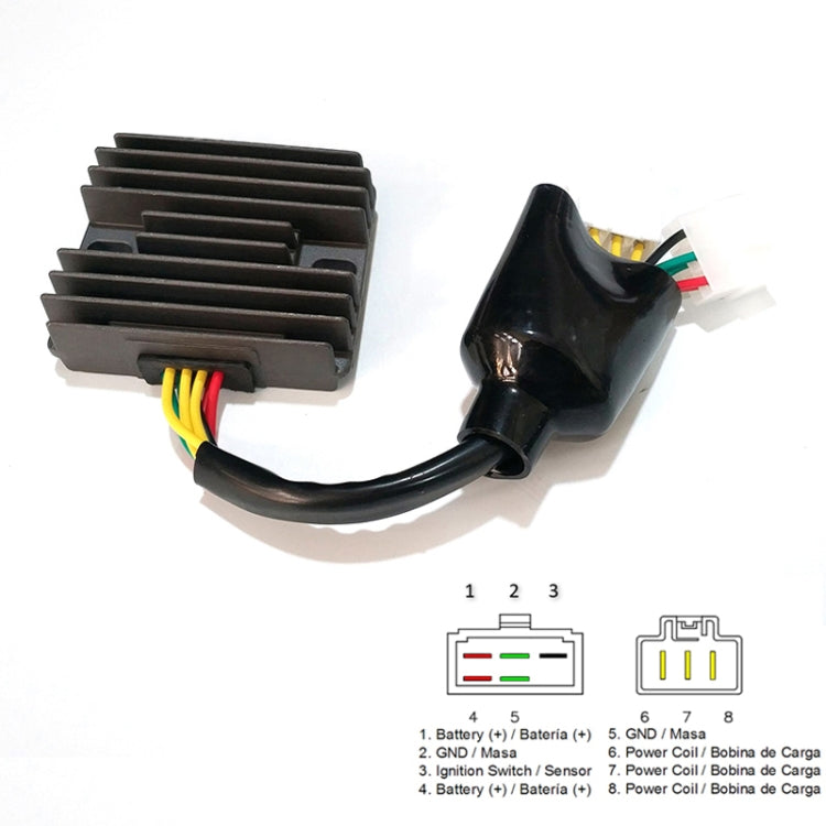 Motorcycle Rectifier For Honda CBR 954 Fireblade 900 31600-MCJ-750 SH678-DA - Voltage Stabilizer by PMC TechLife | Online Shopping South Africa | PMC TechLife