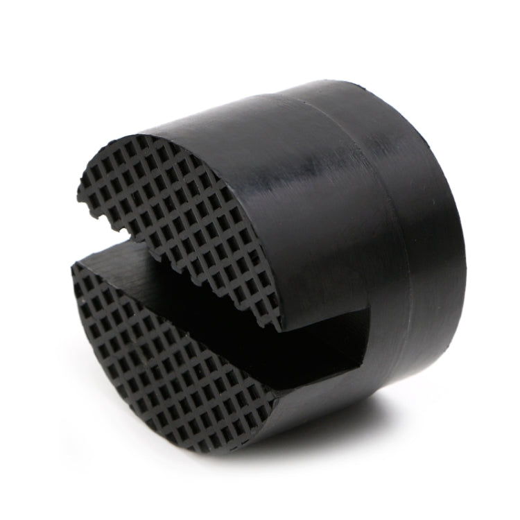 Floor Slotted Car Rubber Jack Pad Frame Protector Adapter Jacking Disk Pad Tool(Black) - Car Jacks by PMC TechLife | Online Shopping South Africa | PMC TechLife