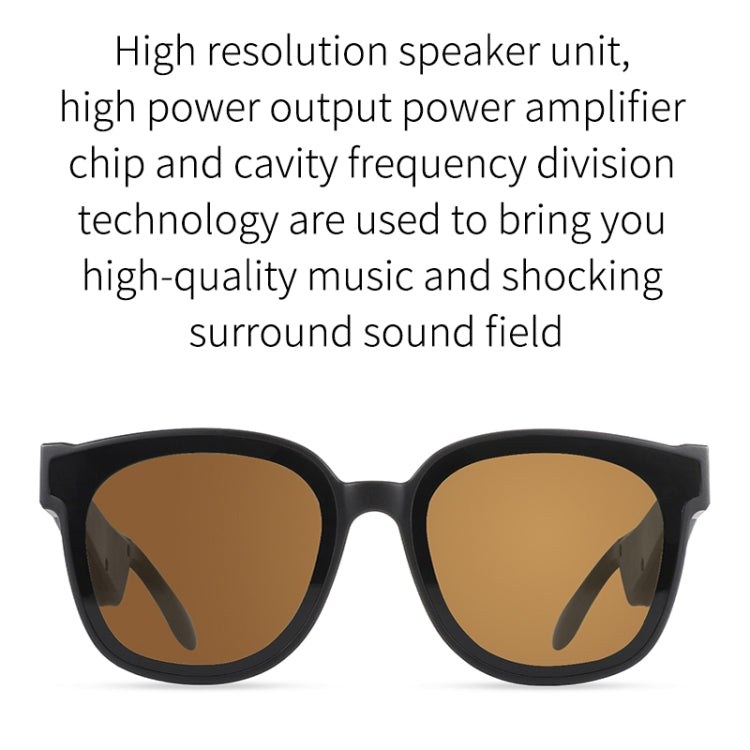 A13 Smart Audio Sunglasses Bluetooth Earphone(Dark Green) - Bluetooth Earphone by PMC TechLife | Online Shopping South Africa | PMC TechLife