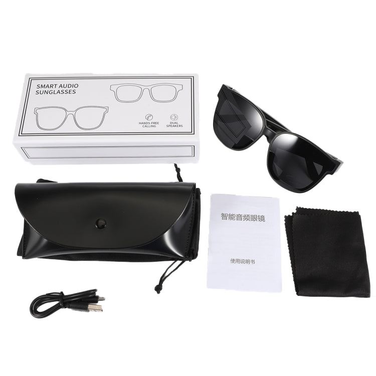 A13 Smart Audio Sunglasses Bluetooth Earphone(Dark Gray) - Bluetooth Earphone by PMC TechLife | Online Shopping South Africa | PMC TechLife
