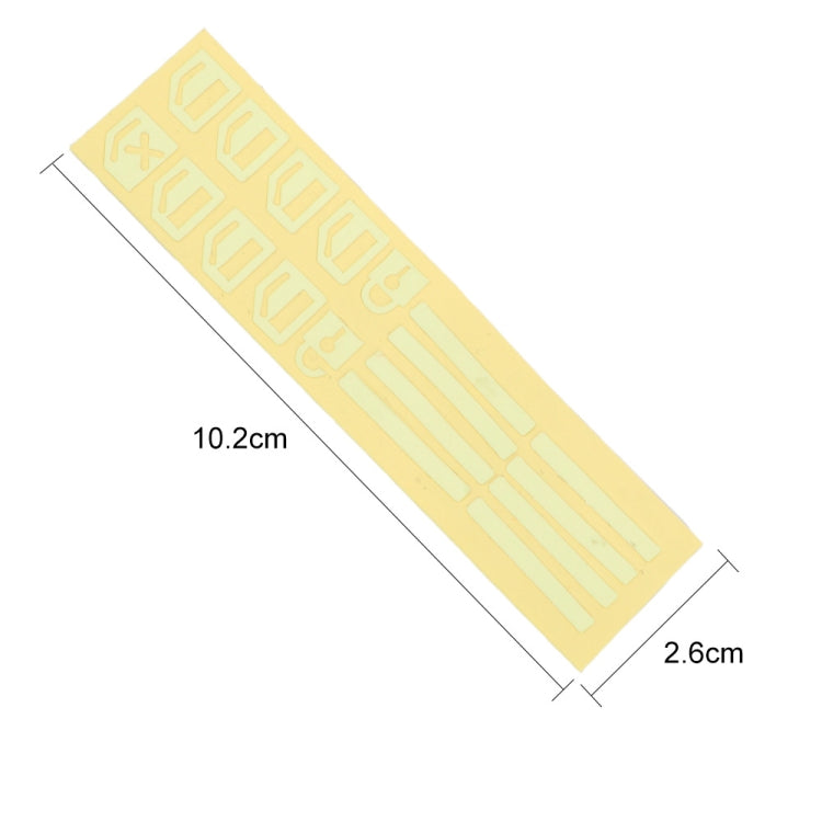 Car Window Sticker Lifter Modified Sticker Car Luminous Switch Car Window Button Car Sticker(Luminous Blue) - Decorative Sticker by PMC TechLife | Online Shopping South Africa | PMC TechLife