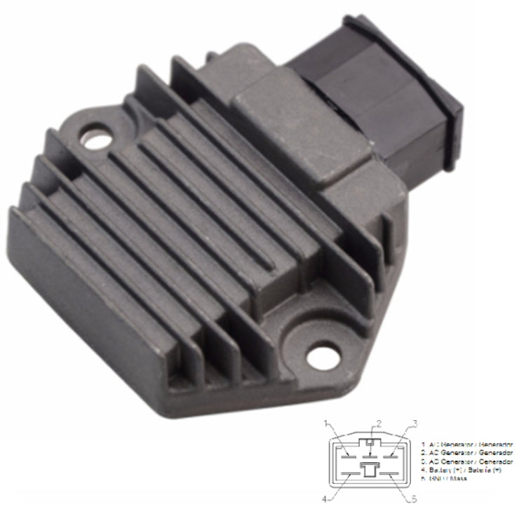 2009.2 Motorcycle Rectifier For Honda CB 600 31600-KFG-861 31600-MV4-010 - Voltage Stabilizer by PMC TechLife | Online Shopping South Africa | PMC TechLife