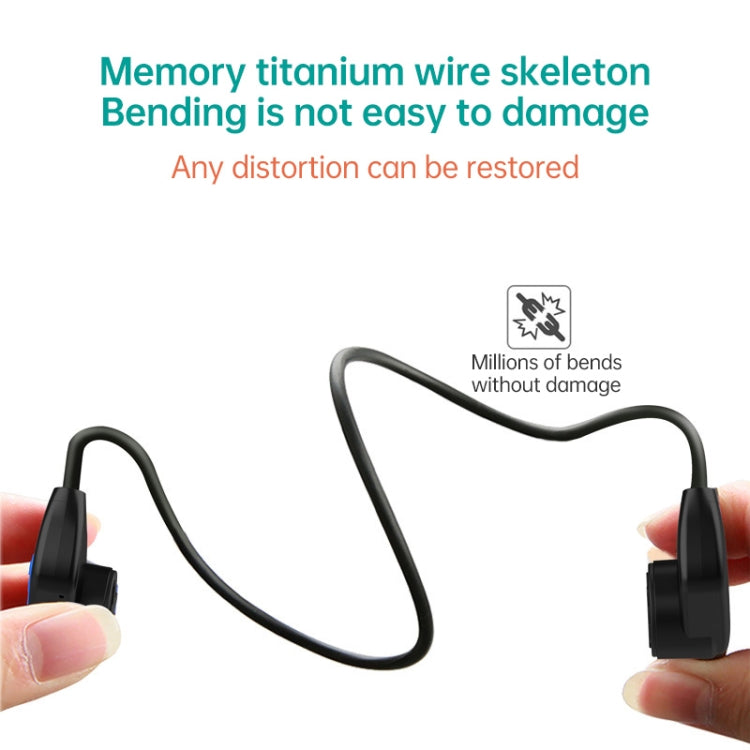 K3 Bone Conduction Bluetooth 5.0 Wireless Headphones Waterproof Headphones 16GB RAM(Black) - Bluetooth Earphone by PMC TechLife | Online Shopping South Africa | PMC TechLife