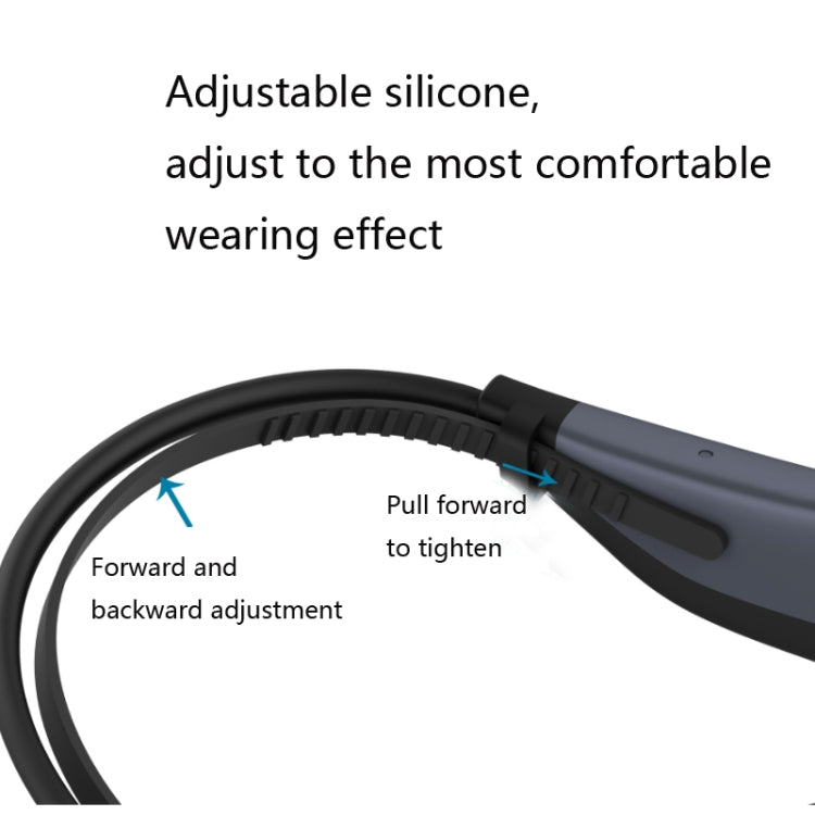 K7 Bone Conduction Bluetooth 5.0 Wireless Earphone Waterproof Headphones 16GB RAM(Gray) - Bluetooth Earphone by PMC TechLife | Online Shopping South Africa | PMC TechLife