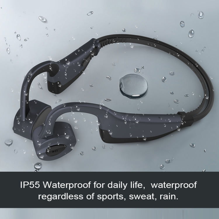 K7 Bone Conduction Bluetooth 5.0 Wireless Earphone Waterproof Headphones 16GB RAM(Gray) - Bluetooth Earphone by PMC TechLife | Online Shopping South Africa | PMC TechLife