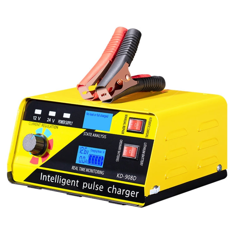 KD-908D Lead-Acid Battery Intelligent Repair Charger Car Battery Charger US Plug - Battery Charger by PMC TechLife | Online Shopping South Africa | PMC TechLife