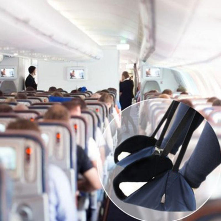 Portable Mini Foot Rest Hammock for Office Home Chair(Black) - Hammocks by PMC TechLife | Online Shopping South Africa | PMC TechLife | Buy Now Pay Later Mobicred