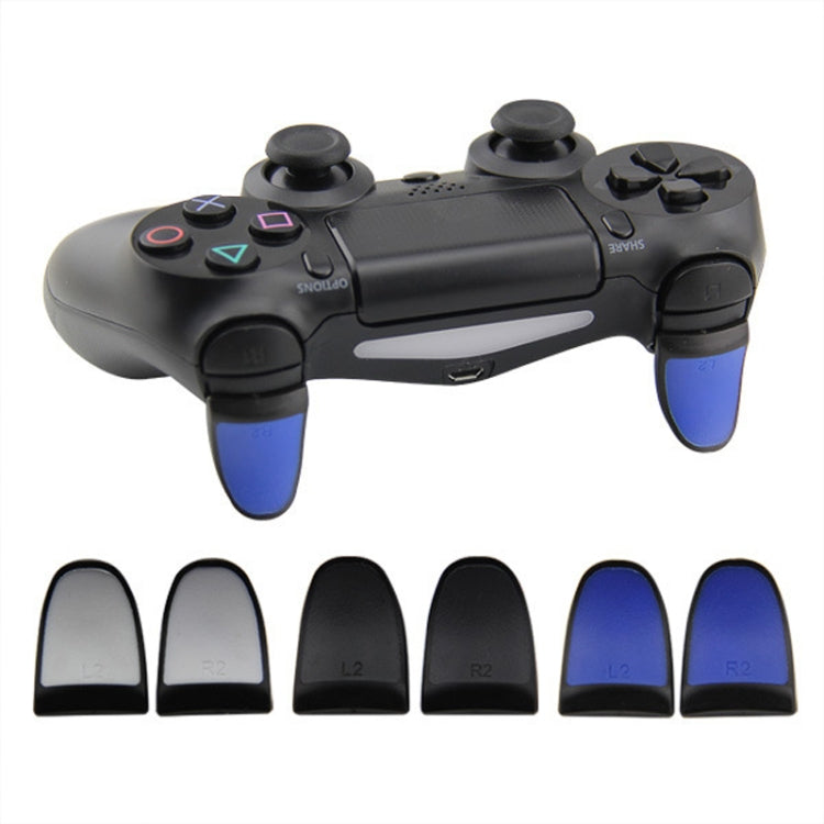 2 Pairs Gamepad Extended Buttons L2R2 Buttons Suitable For PS4(Black) - free shipping - PMC TechLife - Order now!