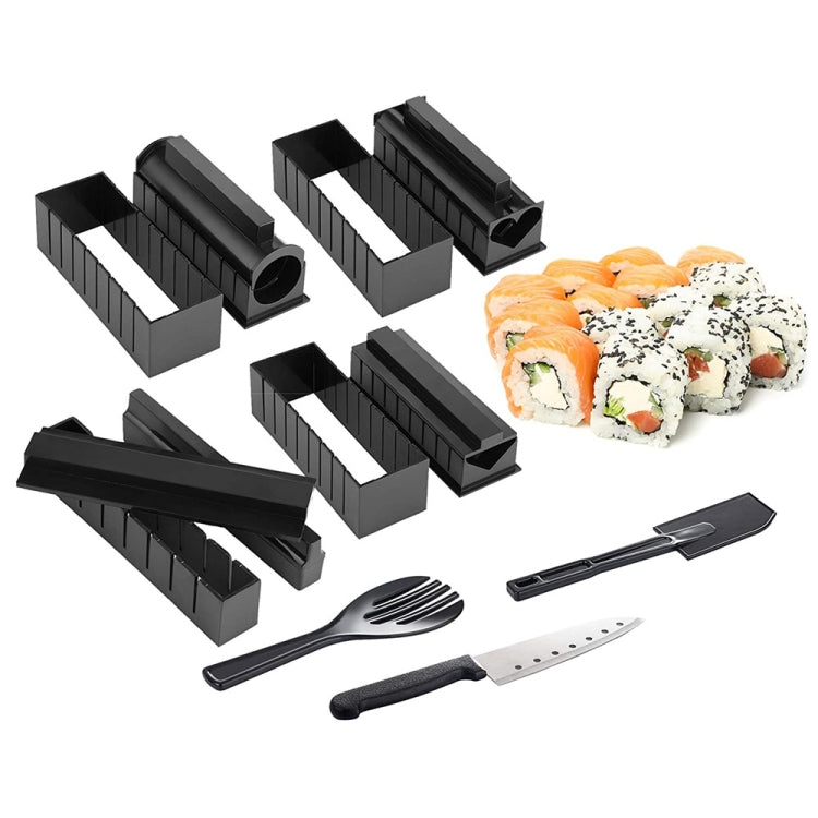11 in 1 Sushi Mold With Sushi Knife Rice Ball Mold DIY Home Creative Sushi Roll Set - Food Molds by PMC TechLife | Online Shopping South Africa | PMC TechLife