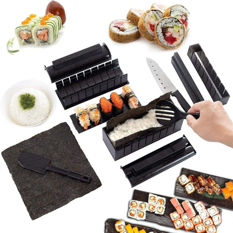 11 in 1 Sushi Mold With Sushi Knife Rice Ball Mold DIY Home Creative Sushi Roll Set - Food Molds by PMC TechLife | Online Shopping South Africa | PMC TechLife
