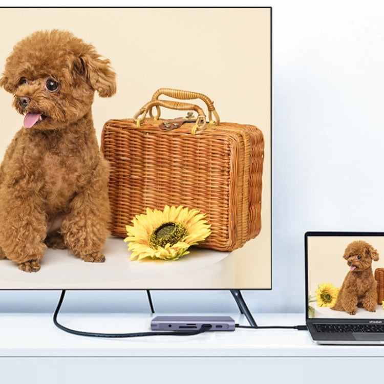 10 in 1 Type-C Multi-Function Docking Station PD Fast Charging HUB - free shipping - PMC TechLife - Order now!