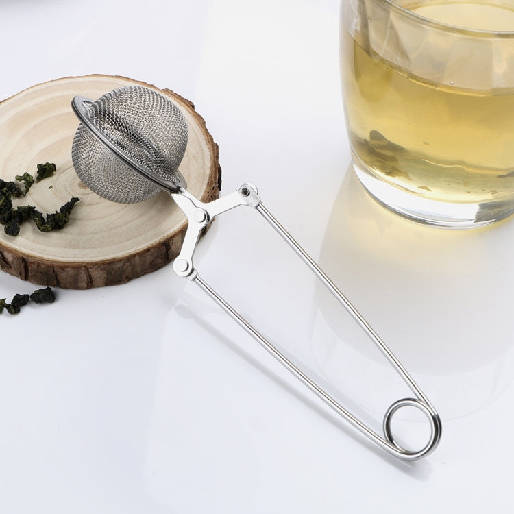 2 PCS Stainless Steel Sphere Mesh Tea Strainer Coffee Herb Spice Filter Tea Infuser - Tea Strainers by PMC TechLife | Online Shopping South Africa | PMC TechLife