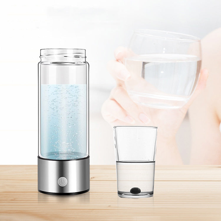 Portable Electrolyzed Water Cups Hydrogen-Rich Water Cups, Capacity: 420ml(Silver) - Vacuum Thermoses & Cups by PMC TechLife | Online Shopping South Africa | PMC TechLife