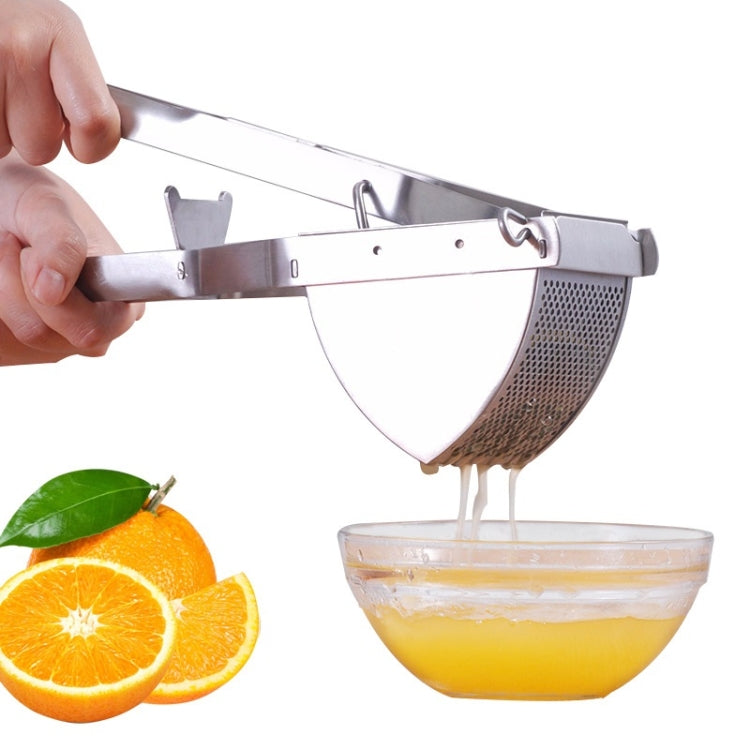 Manual Potato Masher Stainless Steel Mashed Potato Fruit Juicer - Stirrer & Squeezer by PMC TechLife | Online Shopping South Africa | PMC TechLife