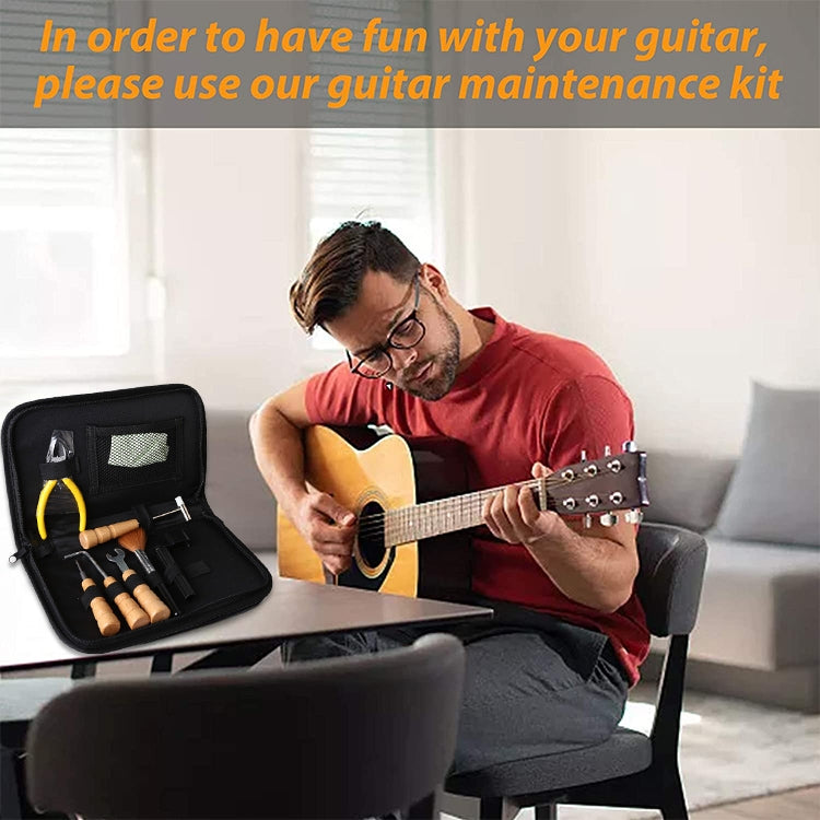 7 Piece Set Guitar String Changing Kit Guitar Repair & Care Tool - free shipping - PMC TechLife - Order now!