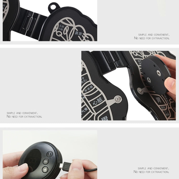 MLR-125 Mini Foot Massager Elderly Foot Foot Massager EMS Portable Pulse Home Foot Relaxing Massager, Shape: Black (Battery) - free shipping - PMC TechLife - Order now!