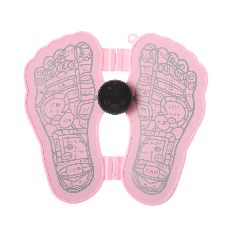 MLR-125 Mini Foot Massager Elderly Foot Foot Massager EMS Portable Pulse Home Foot Relaxing Massager, Shape: Pink (Battery) - free shipping - PMC TechLife - Order now!