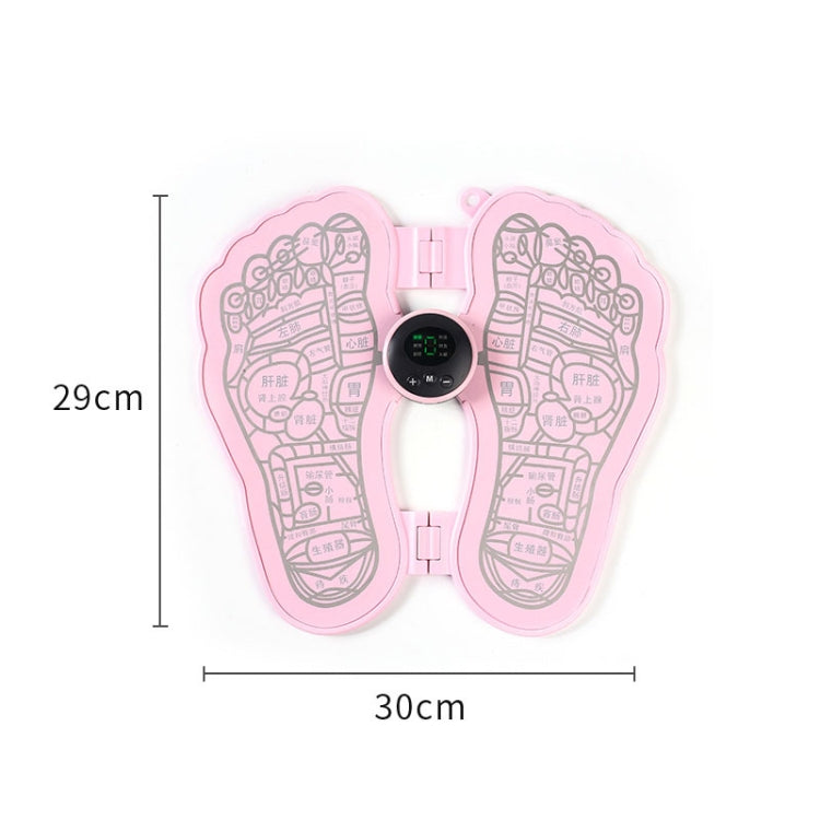 MLR-125 Mini Foot Massager Elderly Foot Foot Massager EMS Portable Pulse Home Foot Relaxing Massager, Shape: Pink (Battery) - free shipping - PMC TechLife - Order now!