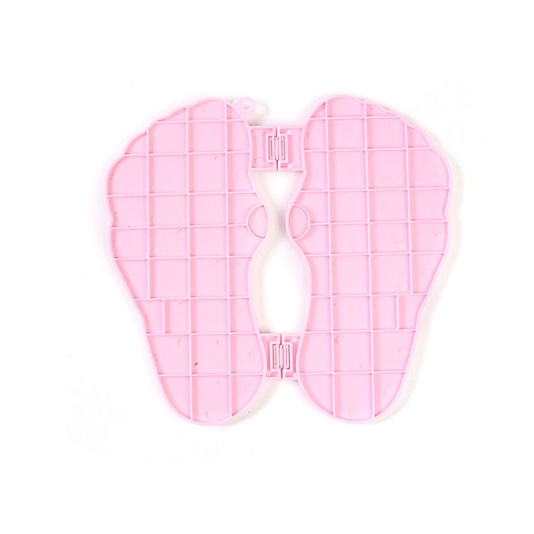 MLR-125 Mini Foot Massager Elderly Foot Foot Massager EMS Portable Pulse Home Foot Relaxing Massager, Shape: Pink (Battery) - free shipping - PMC TechLife - Order now!