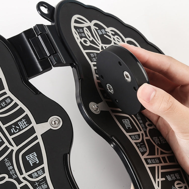 MLR-125 Mini Foot Massager Elderly Foot Foot Massager EMS Portable Pulse Home Foot Relaxing Massager, Shape: Black (Rechargeable) - free shipping - PMC TechLife - Order now!