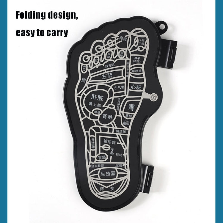 MLR-125 Mini Foot Massager Elderly Foot Foot Massager EMS Portable Pulse Home Foot Relaxing Massager, Shape: Black (Rechargeable) - free shipping - PMC TechLife - Order now!