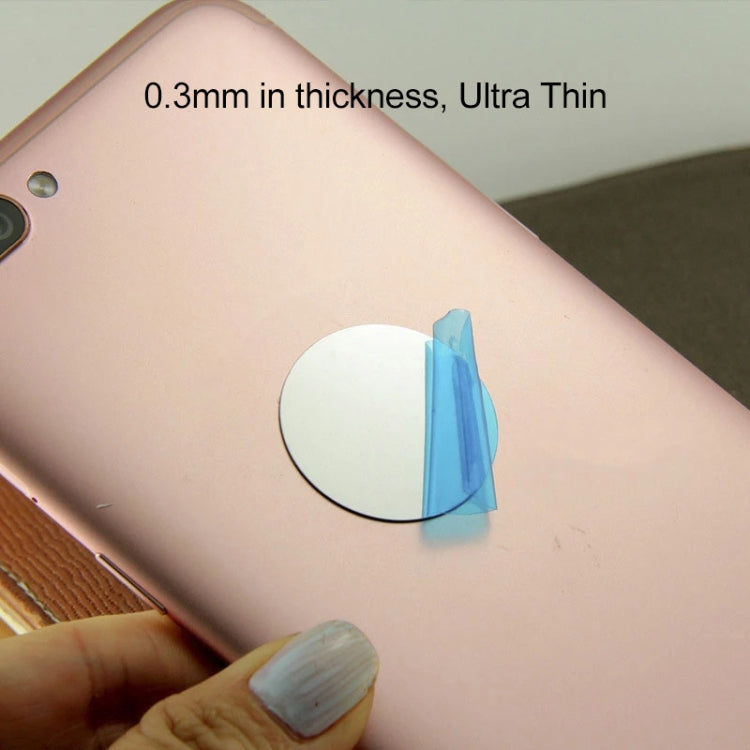 20 PCS Metal Plate Disk Iron Sheet For Magnetic Car Phone Stand Holder(30x0.3mm) - Hand-Sticking Bracket by PMC TechLife | Online Shopping South Africa | PMC TechLife