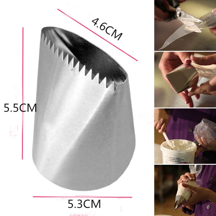 Stainless Steel Nozzle Icing Piping Nozzles Cream Cake Decorating Pastry Tip Fondant DIY Cake Tools - Baking Pastry Tools by PMC TechLife | Online Shopping South Africa | PMC TechLife