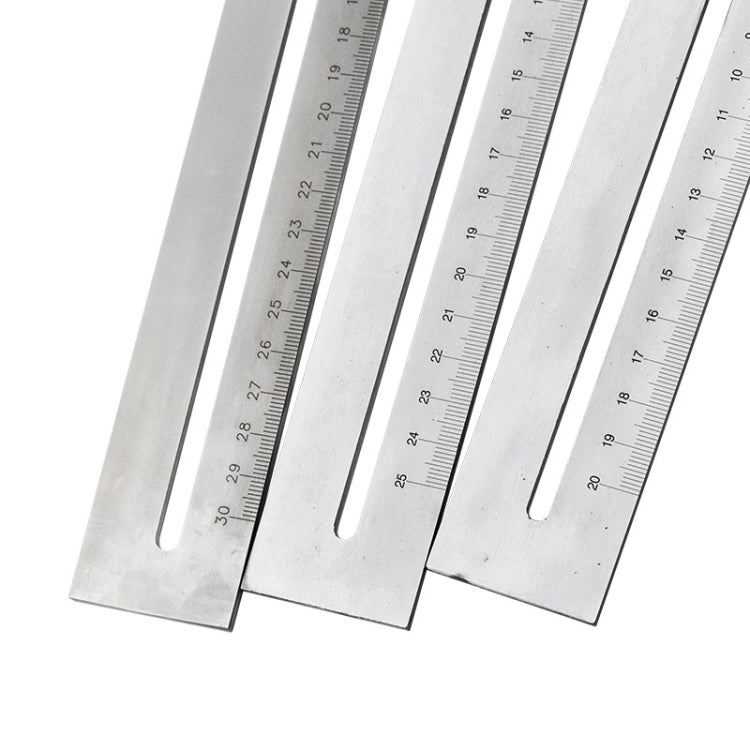 0-250mm Portable Woodworking Scribing Marker Ruler - Measuring Tools by PMC TechLife | Online Shopping South Africa | PMC TechLife