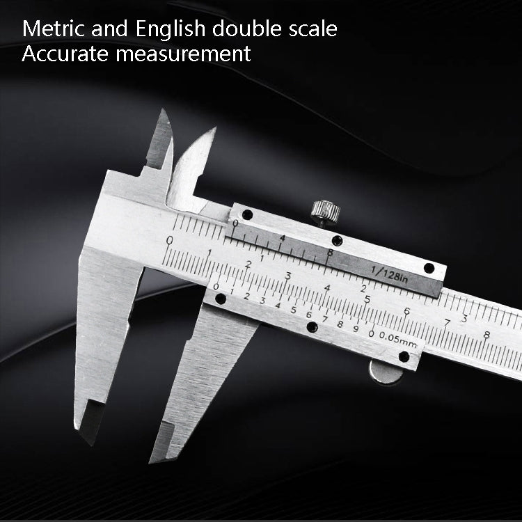 0-150mm Vernier Caliper Carbon Steel Precision Measuring Caliper Four-Purpose Measuring Tool - Measuring Tools by PMC TechLife | Online Shopping South Africa | PMC TechLife