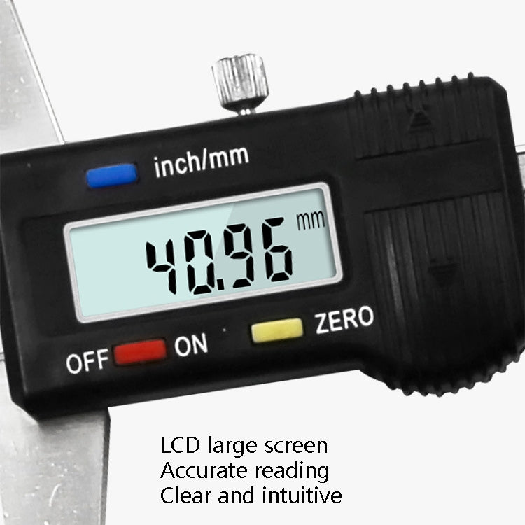 0-150mm Digital Display Depth Gauge Caliper Vernier Caliper Depth Measuring Ruler - free shipping - PMC TechLife - Order now!