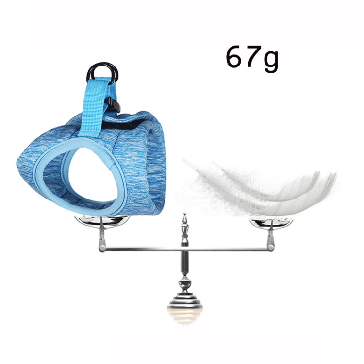 Cat Leash Pet Chest Harness Leash, Size: S(Grey) - Leashes by PMC TechLife | Online Shopping South Africa | PMC TechLife