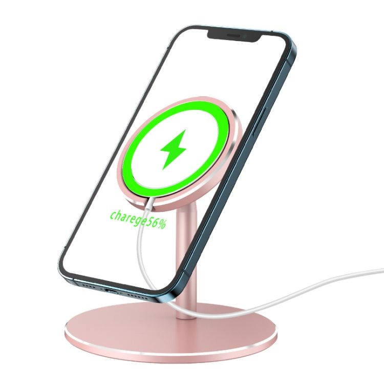 For MagSafe Magnetic Wireless Charging Stand, Colour: F13 Bright Silver - free shipping - PMC TechLife - Order now!