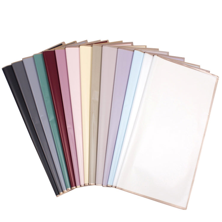 20 Sheets / Pack Phnom Penh Flower Matte Paper Flower Wrapping Paper Bouquet Jelly Film Waterproof Gift Wrapping Paper 58x58cm, Colour: White - Holiday Decorations by PMC TechLife | Online Shopping South Africa | PMC TechLife