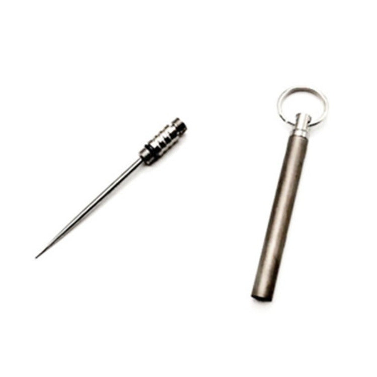 Titanium Alloy Integrated Toothpick Holder Portable Non-Disposable Toothpicks - free shipping - PMC TechLife - Order now!