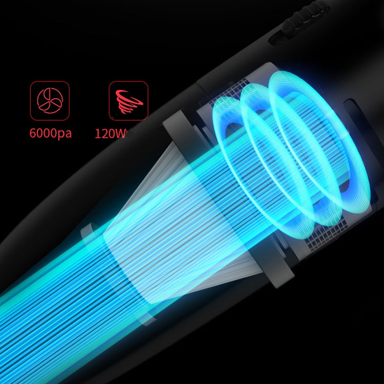 Car Handheld Portable Vacuum Cleaner Small Car Vacuum Cleaner Wired Black - Vacuum Cleaner by PMC TechLife | Online Shopping South Africa | PMC TechLife