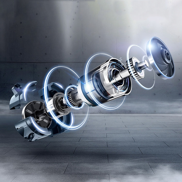 Car Handheld Portable Vacuum Cleaner Small Car Vacuum Cleaner Wireless Black Gray - Vacuum Cleaner by PMC TechLife | Online Shopping South Africa | PMC TechLife