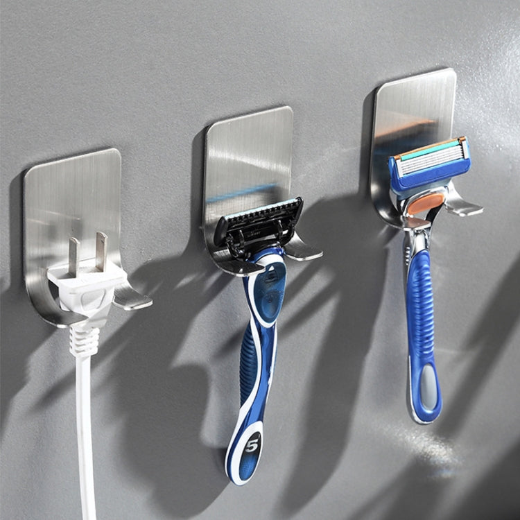 Stainless Steel Razor Hanger Bathroom Razor Hook - Shelf & Hooks by PMC TechLife | Online Shopping South Africa | PMC TechLife
