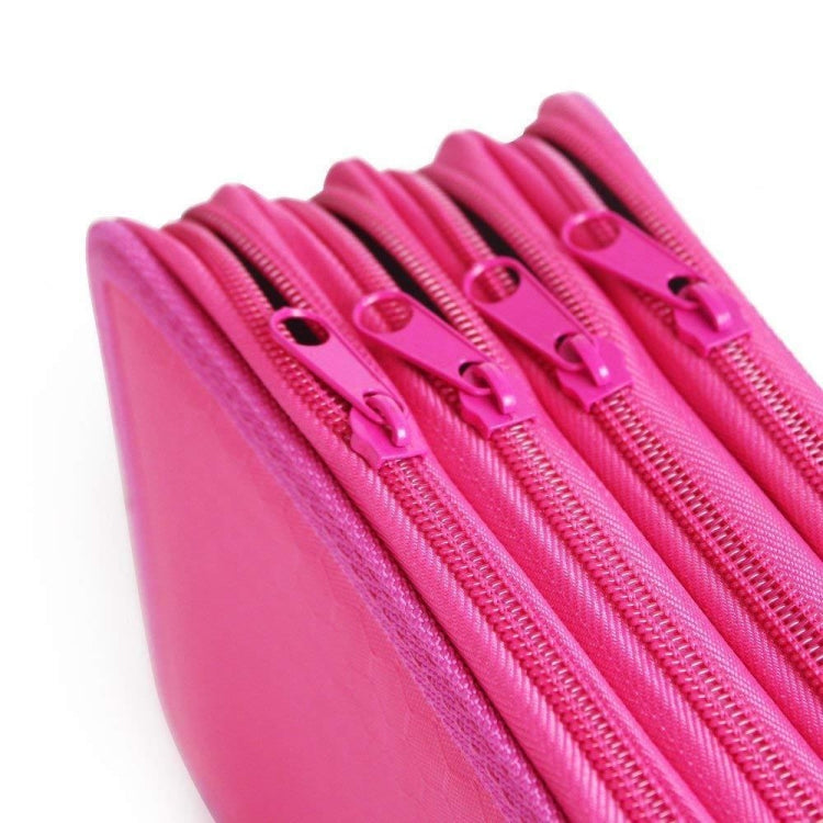 Solid Color Square Four-Layer Pencil Case Sketch Colorful Pencil Case With 72 Holes(Black) - File Folder by PMC TechLife | Online Shopping South Africa | PMC TechLife