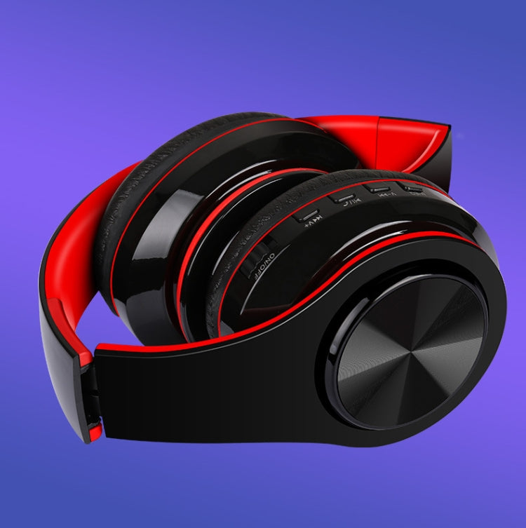 FG-69 Bluetooth Wireless Headset Subwoofer Mobile Computer Headset(Red) - Headset & Headphone by PMC TechLife | Online Shopping South Africa | PMC TechLife