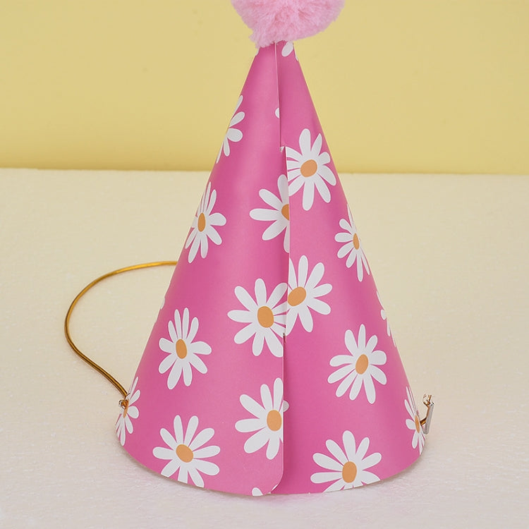 20 PCS Cute Children Bronzing Birthday Hats Cake Baking Decoration Party Hats Cute Rainbow - Holiday Decorations by PMC TechLife | Online Shopping South Africa | PMC TechLife