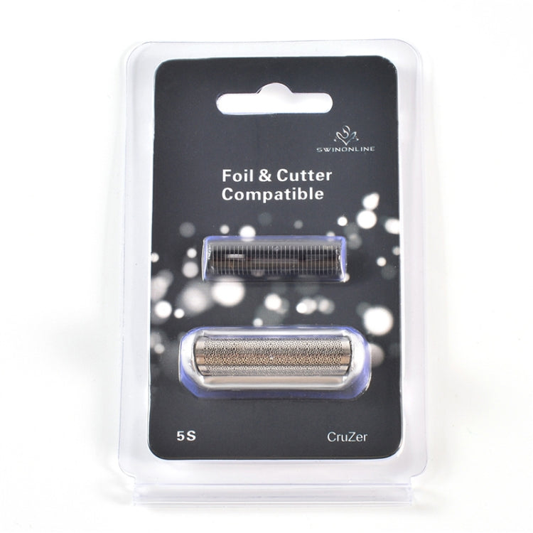 5S Razor Blade Mesh Cutter Head Set For Braun(Silver) - free shipping - PMC TechLife - Order now!