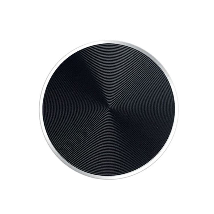 10 PCS CD Texture Aluminum Alloy Magnetic Sheet Magnetic Patch Set For Car Phone Holder, With Alcohol Cotton Sheet And Protective Film(Black) - Hand-Sticking Bracket by PMC TechLife | Online Shopping South Africa | PMC TechLife