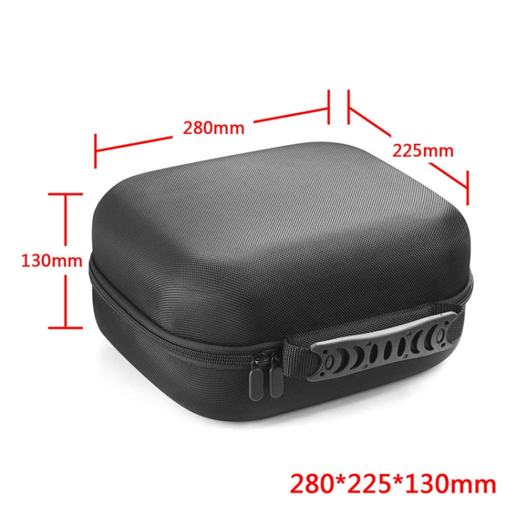 2 PCS HIFI Wire-Controlled On-Ear Headset Bag For Denon AH-MM200(Black) - Other Accessories by PMC TechLife | Online Shopping South Africa | PMC TechLife