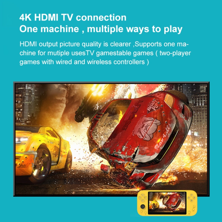 X20 LIFE Classic Games Handheld Game Console with 5.1 inch Screen & 8GB Memory, Support HDMI Output(Gray) - Pocket Console by PMC TechLife | Online Shopping South Africa | PMC TechLife | Buy Now Pay Later Mobicred