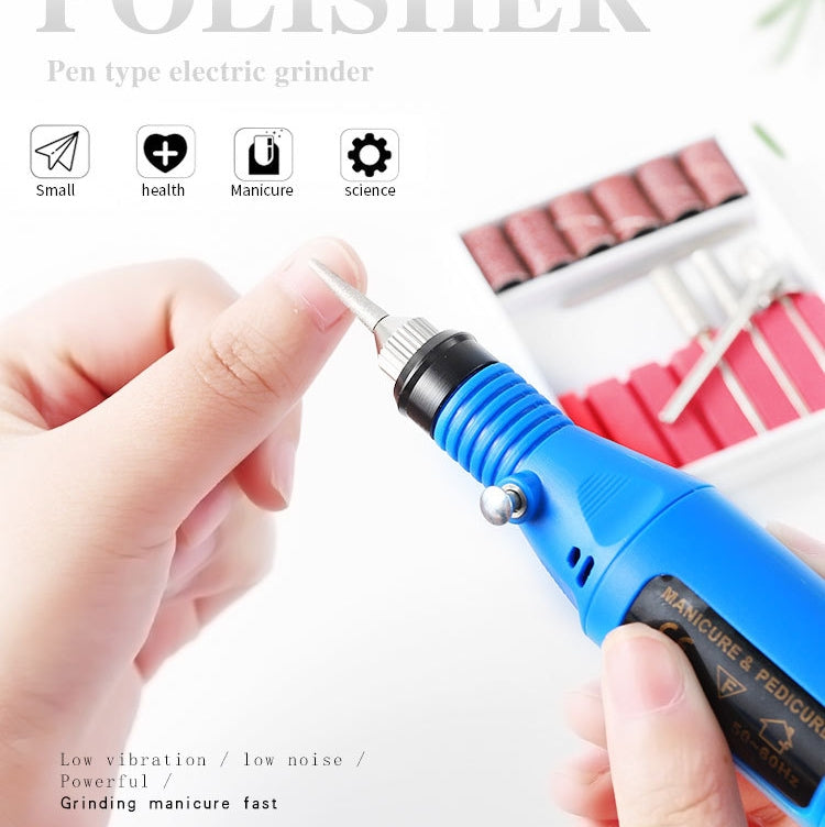 Mini Electrical Nail Grinding Machine USB Portable Electrical Grinder Set(USB Green) - free shipping - PMC TechLife - Order now!